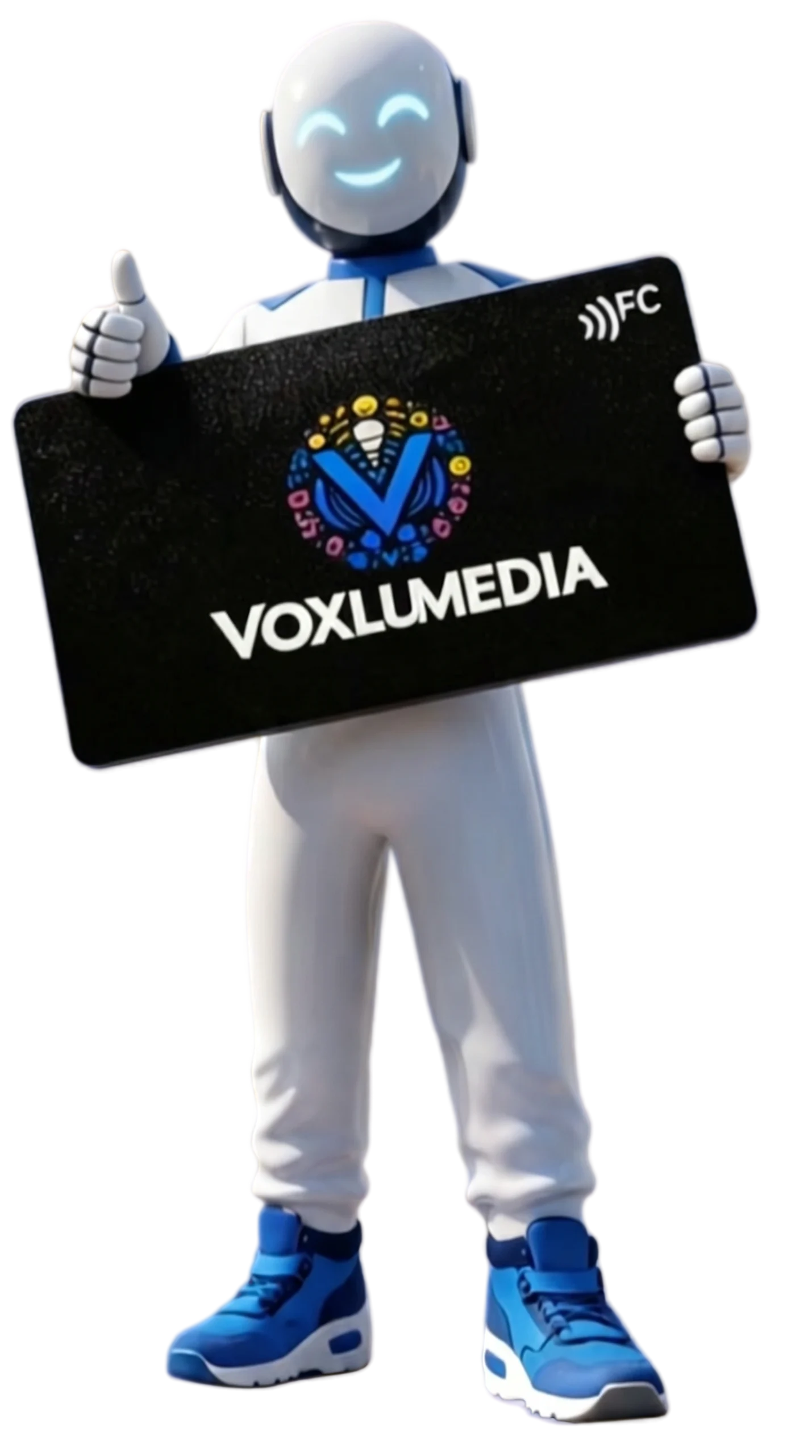 Voxlumedia AI Mascot
